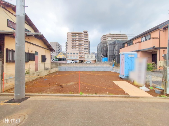 埼玉県ふじみ野市上福岡2丁目の新築戸建て更地・土地写真 2025年4月23日撮影