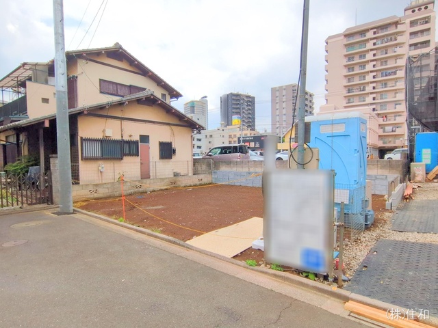 埼玉県ふじみ野市上福岡2丁目の新築戸建て更地・土地写真 2025年4月23日撮影