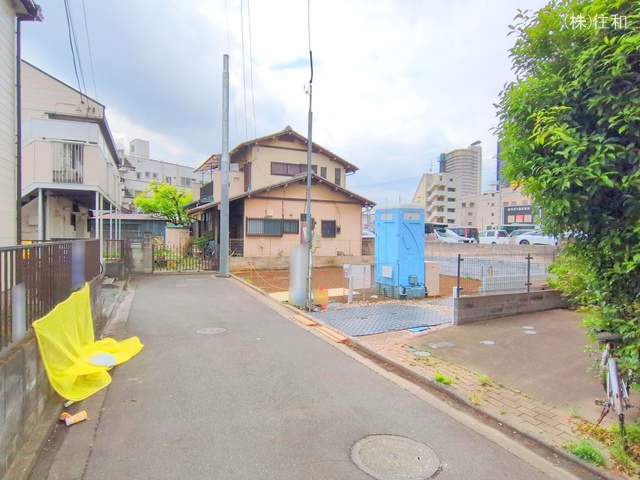 埼玉県ふじみ野市上福岡2丁目の新築戸建て更地・土地写真 2025年4月23日撮影