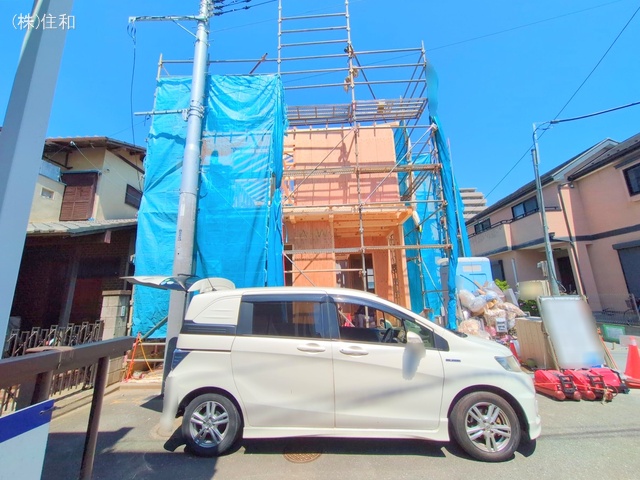 埼玉県ふじみ野市上福岡2丁目の新築戸建て上棟写真 2025年6月16日撮影