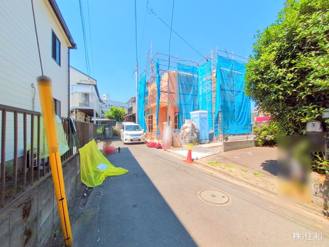 埼玉県ふじみ野市上福岡2丁目の新築戸建て上棟写真 2025年6月16日撮影