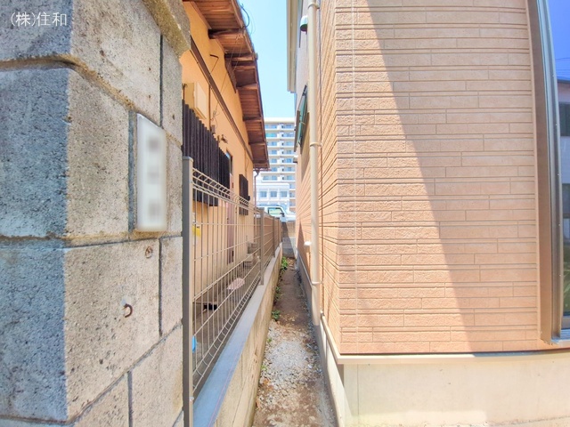 埼玉県ふじみ野市上福岡2丁目の新築戸建て外構写真 2025年7月23日撮影