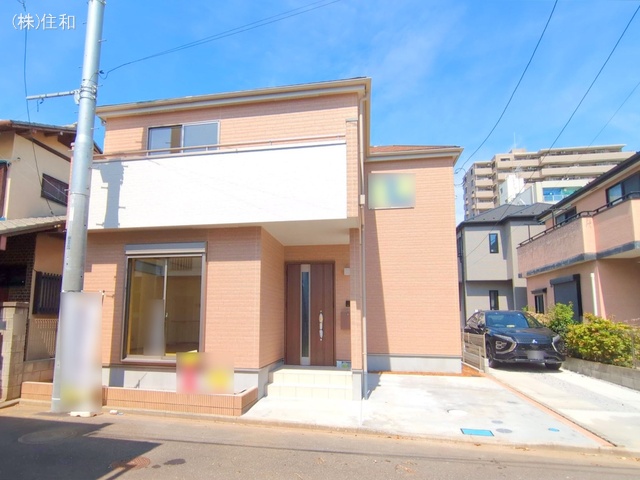 埼玉県ふじみ野市上福岡2丁目の新築戸建て完成写真 2025年8月17日撮影