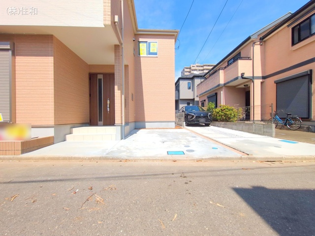 埼玉県ふじみ野市上福岡2丁目の新築戸建て完成写真 2025年8月17日撮影
