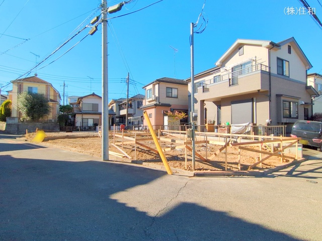 埼玉県ふじみ野市元福岡1丁目の新築戸建て基礎写真 2024年12月22日撮影