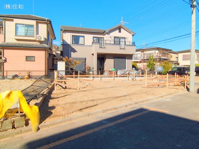 埼玉県ふじみ野市元福岡1丁目の新築戸建て基礎写真 2024年12月22日撮影