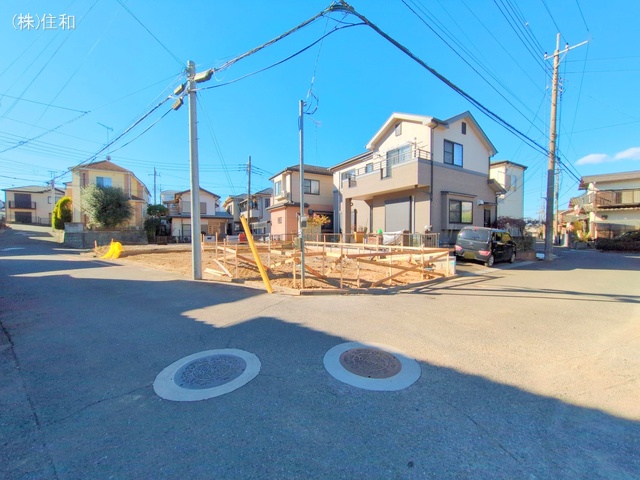 埼玉県ふじみ野市元福岡1丁目の新築戸建て基礎写真 2024年12月22日撮影