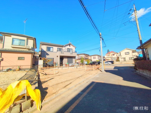 埼玉県ふじみ野市元福岡1丁目の新築戸建て基礎写真 2024年12月22日撮影