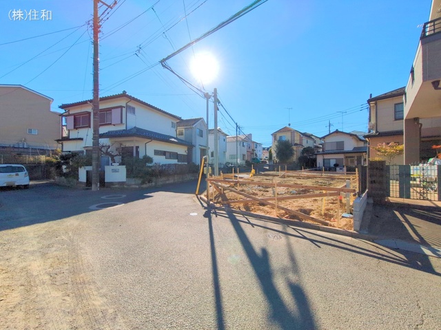 埼玉県ふじみ野市元福岡1丁目の新築戸建て基礎写真 2024年12月22日撮影