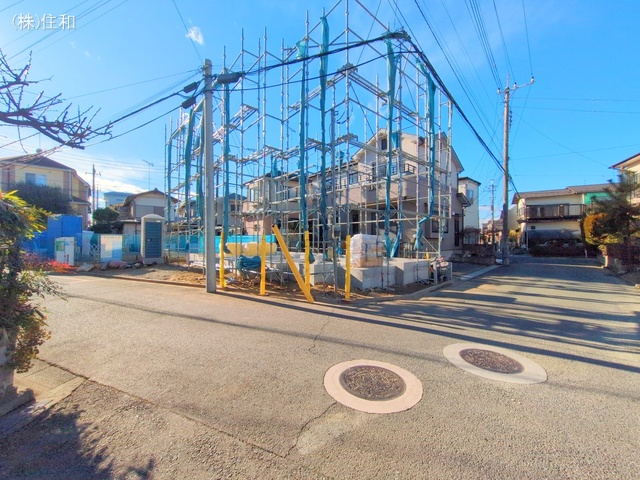 埼玉県ふじみ野市元福岡1丁目の新築戸建て基礎写真 2025年2月5日撮影
