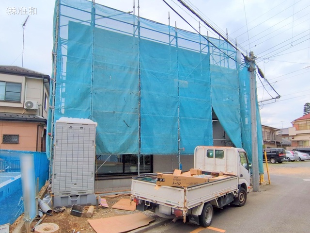 埼玉県ふじみ野市元福岡1丁目の新築戸建てシート写真 2025年3月30日撮影