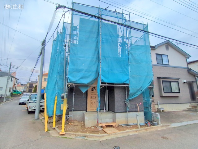 埼玉県ふじみ野市元福岡1丁目の新築戸建てシート写真 2025年3月30日撮影