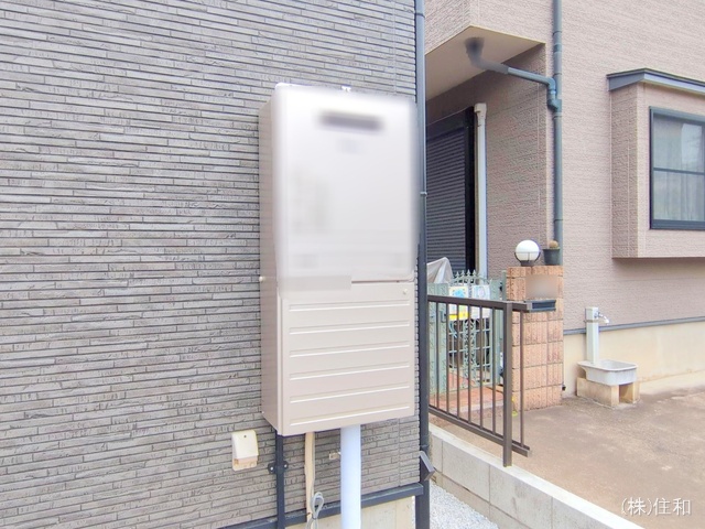 埼玉県ふじみ野市元福岡1丁目の新築戸建て外構写真 2025年4月23日撮影