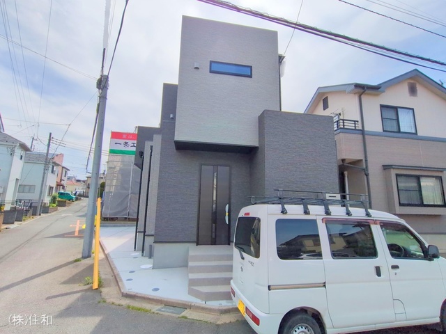 埼玉県ふじみ野市元福岡1丁目の新築戸建て完成写真 2025年5月14日撮影