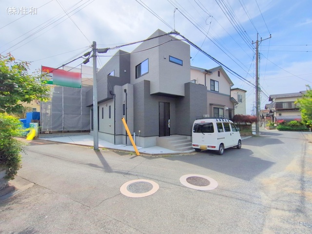埼玉県ふじみ野市元福岡1丁目の新築戸建て完成写真 2025年5月14日撮影