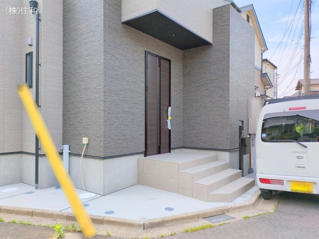 埼玉県ふじみ野市元福岡1丁目の新築戸建て完成写真 2025年5月14日撮影