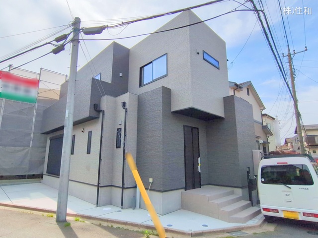 埼玉県ふじみ野市元福岡1丁目の新築戸建て完成写真 2025年5月14日撮影