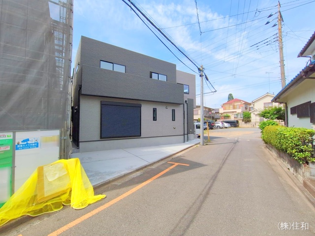 埼玉県ふじみ野市元福岡1丁目の新築戸建て完成写真 2025年5月14日撮影