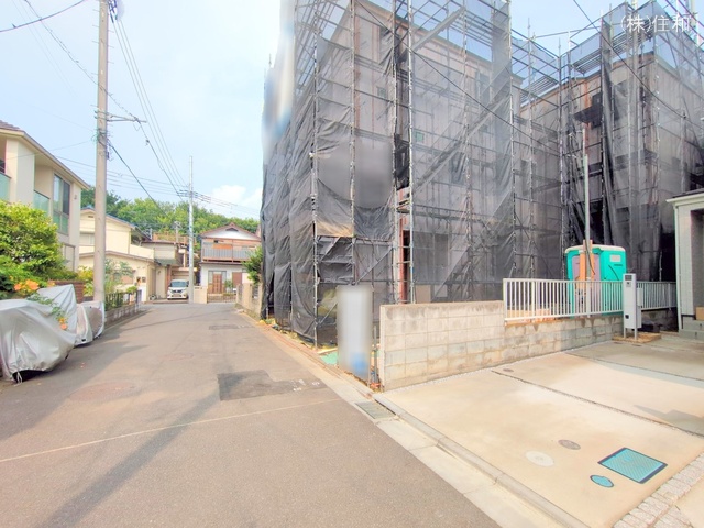 埼玉県志木市幸町2丁目の新築戸建てシート写真 2025年7月6日撮影