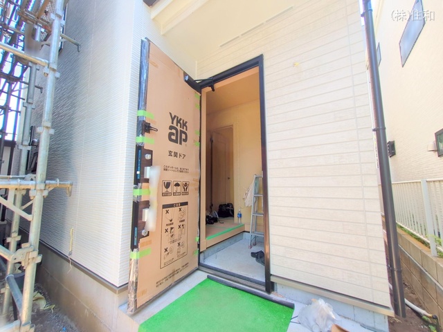埼玉県志木市幸町2丁目の新築戸建て外構写真 2025年7月27日撮影