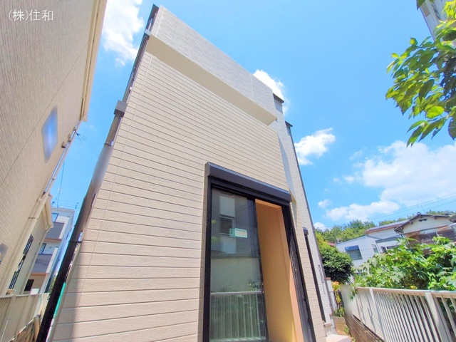 埼玉県志木市幸町2丁目の新築戸建て外構写真 2025年7月27日撮影
