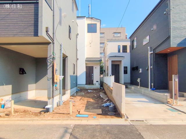 埼玉県志木市幸町2丁目の新築戸建て外構写真 2025年8月25日撮影