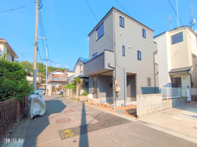 埼玉県志木市幸町2丁目の新築戸建て外構写真 2025年8月25日撮影
