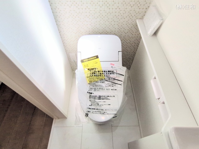 埼玉県ふじみ野市上福岡4丁目の新築戸建てトイレ写真 2025年8月24日撮影