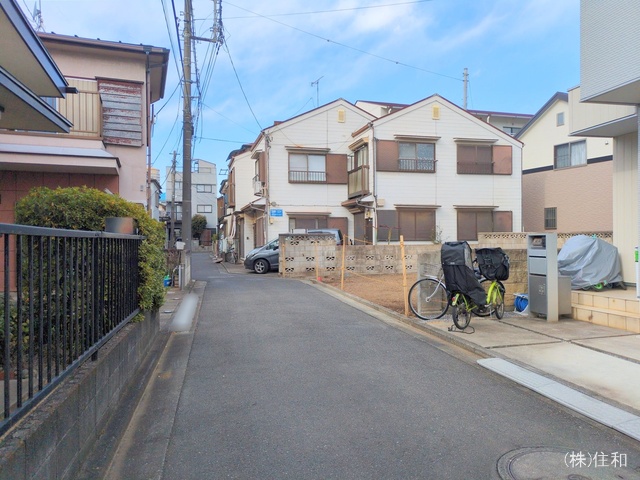 埼玉県ふじみ野市上福岡4丁目の新築戸建て更地・土地写真 2025年2月6日撮影