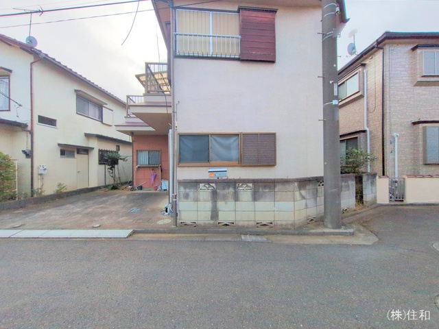 埼玉県ふじみ野市上福岡4丁目の新築戸建て更地・土地写真 2025年2月6日撮影