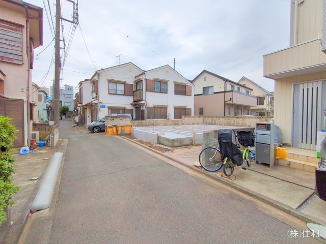 埼玉県ふじみ野市上福岡4丁目の新築戸建て基礎写真 2025年3月30日撮影