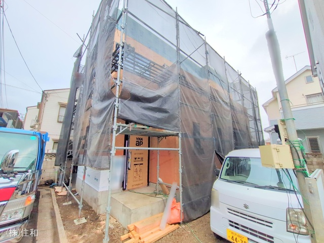 埼玉県ふじみ野市上福岡4丁目の新築戸建て上棟写真 2025年4月23日撮影