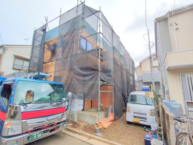 埼玉県ふじみ野市上福岡4丁目の新築戸建て上棟写真 2025年4月23日撮影