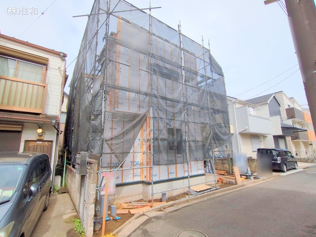 埼玉県ふじみ野市上福岡4丁目の新築戸建てシート写真 2025年5月11日撮影