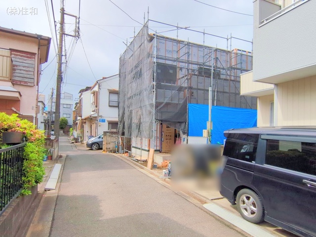 埼玉県ふじみ野市上福岡4丁目の新築戸建てシート写真 2025年5月11日撮影