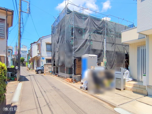 埼玉県ふじみ野市上福岡4丁目の新築戸建てシート写真 2025年5月27日撮影