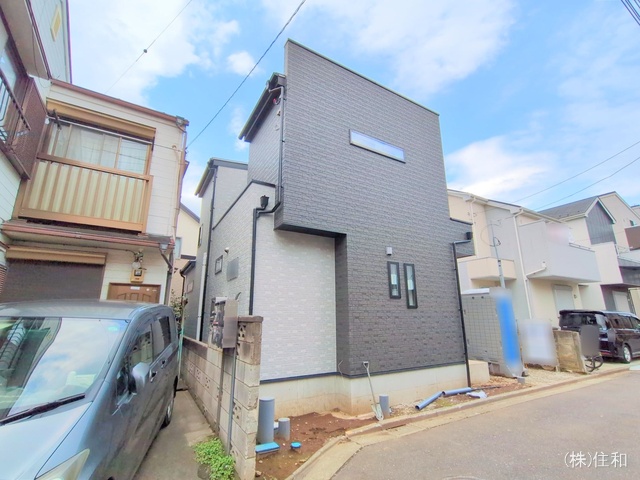 埼玉県ふじみ野市上福岡4丁目の新築戸建て外構写真 2025年6月15日撮影