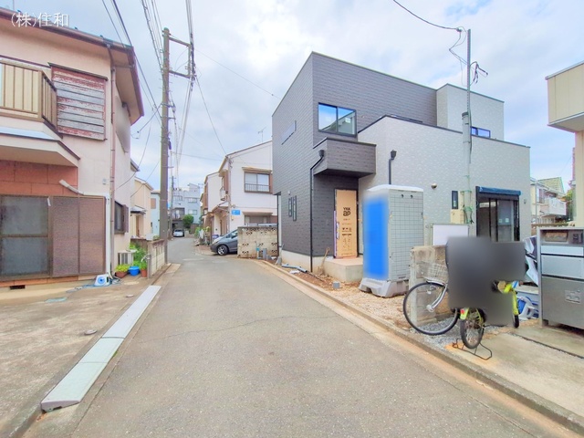 埼玉県ふじみ野市上福岡4丁目の新築戸建て外構写真 2025年6月15日撮影