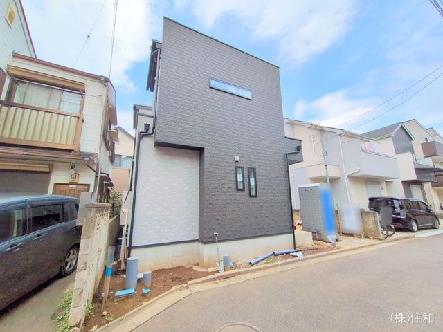 埼玉県ふじみ野市上福岡4丁目の新築戸建て外構写真 2025年6月15日撮影