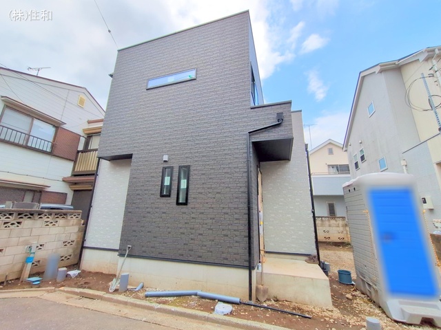 埼玉県ふじみ野市上福岡4丁目の新築戸建て外構写真 2025年6月15日撮影