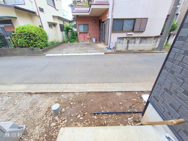 埼玉県ふじみ野市上福岡4丁目の新築戸建て外構写真 2025年6月15日撮影