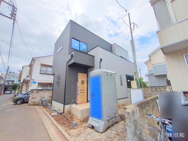 埼玉県ふじみ野市上福岡4丁目の新築戸建て外構写真 2025年6月15日撮影