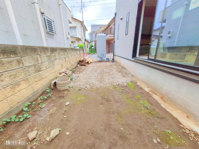 埼玉県ふじみ野市上福岡4丁目の新築戸建て外構写真 2025年6月15日撮影