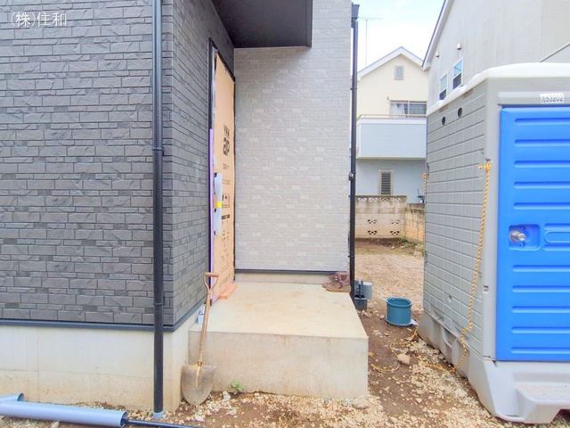 埼玉県ふじみ野市上福岡4丁目の新築戸建て外構写真 2025年6月15日撮影
