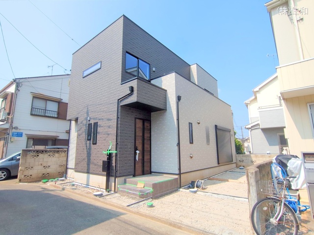 埼玉県ふじみ野市上福岡4丁目の新築戸建て外構写真 2025年7月8日撮影