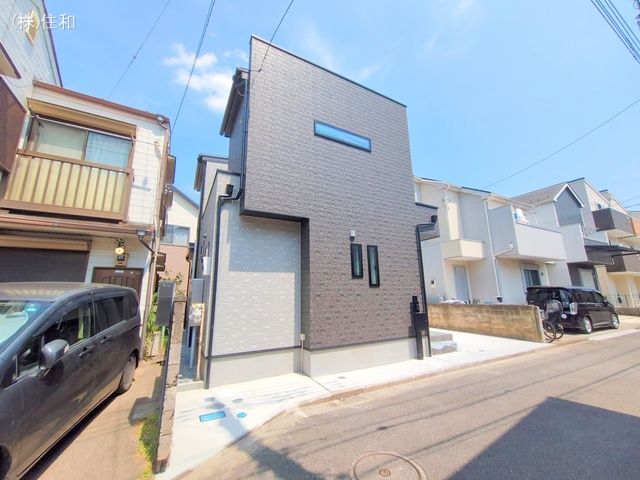 埼玉県ふじみ野市上福岡4丁目の新築戸建て完成写真 2025年8月3日撮影