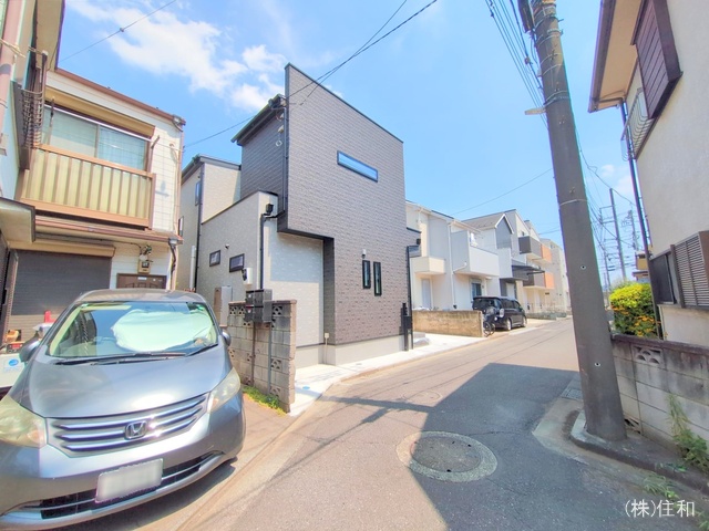 埼玉県ふじみ野市上福岡4丁目の新築戸建て完成写真 2025年8月3日撮影