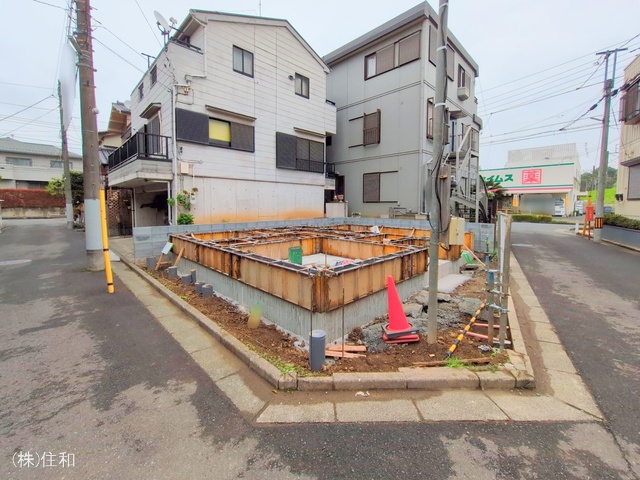 埼玉県志木市柏町6丁目の新築戸建て基礎写真 2025年4月24日撮影