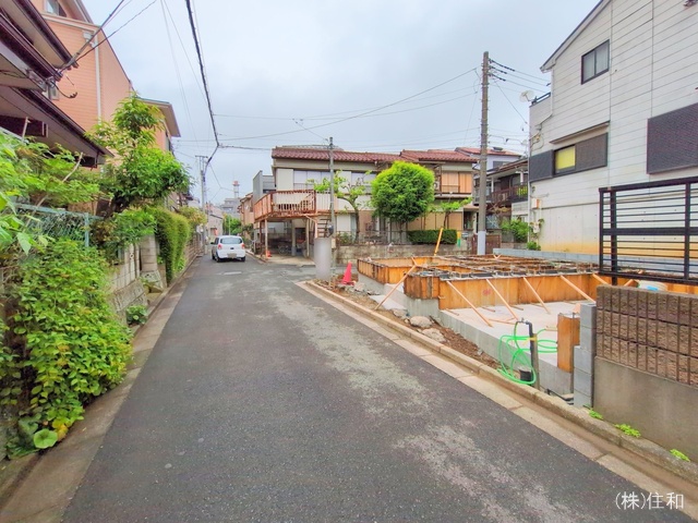 埼玉県志木市柏町6丁目の新築戸建て基礎写真 2025年4月24日撮影
