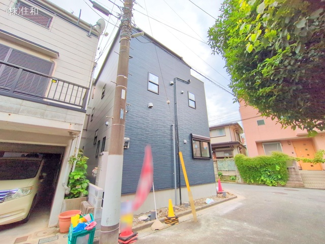 埼玉県志木市柏町6丁目の新築戸建て外構写真 2025年6月25日撮影